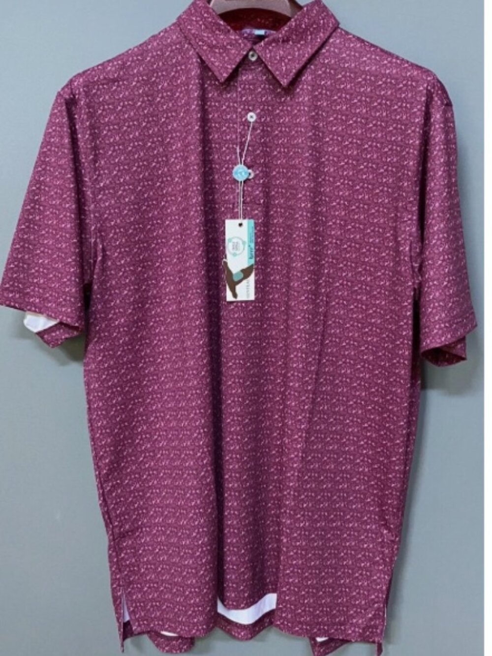 GENTEAL brrr Polo shirt Printed Tailgate Men’s XL Football Print